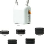 Adjustable Kettlebell Set，6-in-1 Quick Weight Change 8.5-40lb, Kettle Grip，Space-Saving Design for Home Gym Combo, Suitable for Strength Training