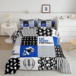 Erosebridal Football Bedding Full Size, Player Comforter Set