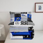 Erosebridal Football Bedding Full Size, Player Comforter Set