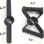 Adjustable Kettlebell Handle,Heavy Duty Kettlebell Handle for Plates,Loading Pin with Double D-bar and T-bar for Olympic Weight Plates