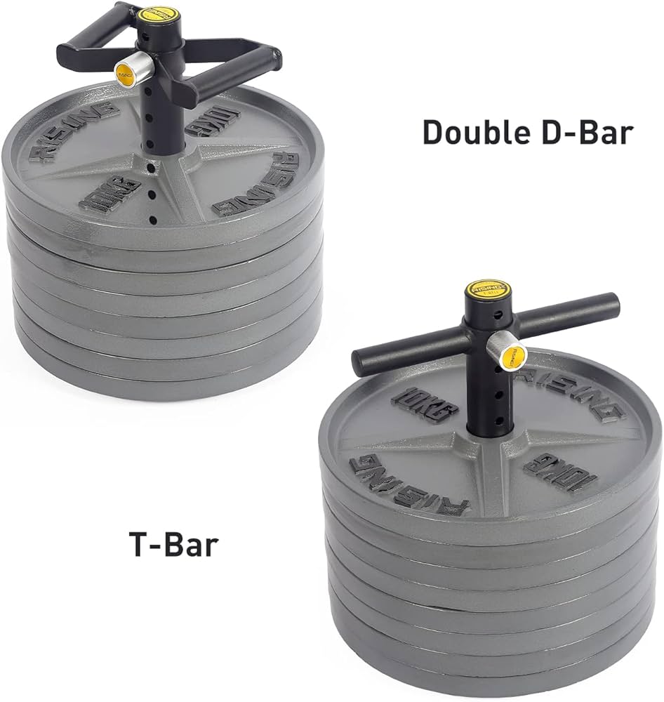 Adjustable kettlebell Handle, Heavy Duty Kettlebell Handle for Plates, Loading Pin with D-bar, Double D-bar and T-bar for Olympic Weight Plates, Hold Up 200lbs.