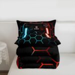 Erosebridal Gaming Bedding Sets Twin Size Gamer Comforter Set