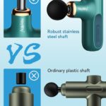 Super Mini Massage Gun, Percussion Deep Tissues Muscle Massager, Compact Sports Travel Massage Gun, Portable Handheld Massager for Home, Gym, Office, Outdoors