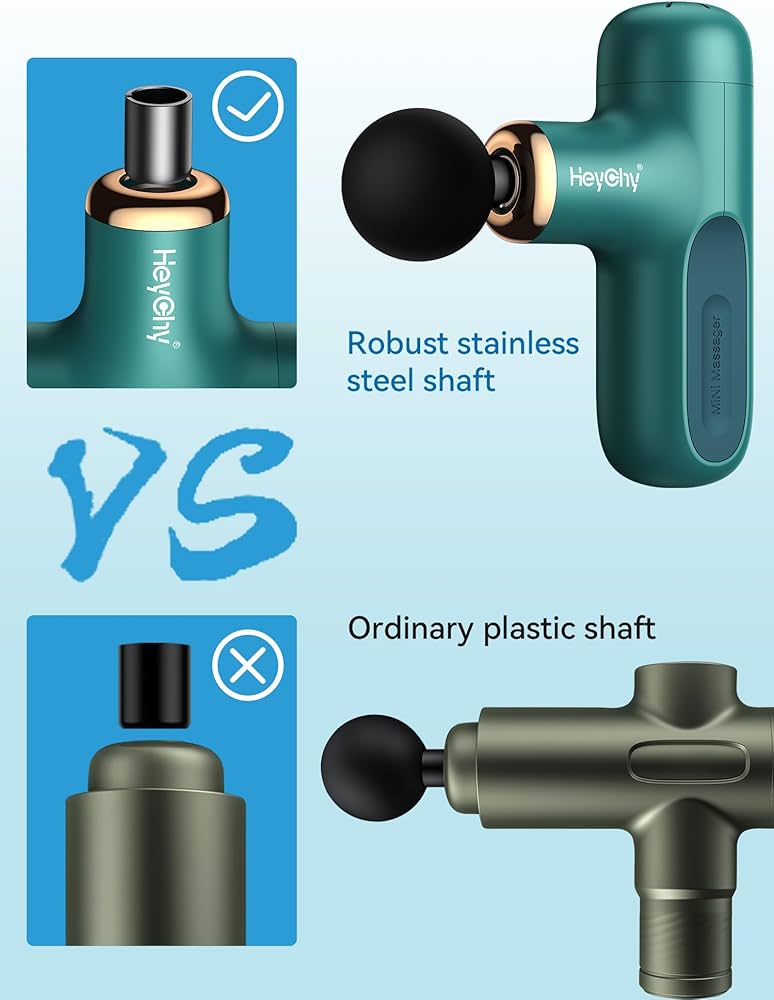 Super Mini Massage Gun, Percussion Deep Tissues Muscle Massager, Compact Sports Travel Massage Gun, Portable Handheld Massager for Home, Gym, Office, Outdoors