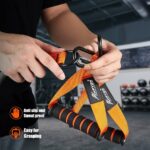 HPYGN Heavy Resistance Bands, 300LBS Exercise Bands for Working Out, Fitness Bands with Handles, Workout Bands for Men, Weight Bands Set for Muscle Training, Strength, Slim, Yoga, Home Gym Equipment