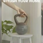 PAETA Soft Kettlebell for Home Fitness – Anti-Slip Grip & Wide Handle Design,Soft Kettlebell Set, Gentle Floor-Friendly Impact – 10lbs, 15lbs, 21lbs, for Home Functional Training