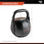 Bionic Body by Kim Lyons Soft Kettlebell with Handle | Soft Weight for Strength Training, Conditioning, Core & Full Body Workouts | Ergonomic Grip | Home Gym, Cross Training, HIIT & Functional Fitness Equipment