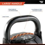 Bionic Body by Kim Lyons Soft Kettlebell with Handle | Soft Weight for Strength Training, Conditioning, Core & Full Body Workouts | Ergonomic Grip | Home Gym, Cross Training, HIIT & Functional Fitness Equipment