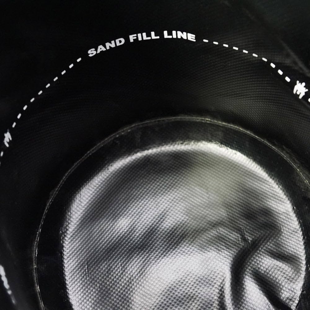 Meister Elite Portable Sand Kettlebell – Soft Sandbag Weight – 10/15/20lb