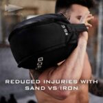 GORUCK Sand Kettlebells Weight for Fitness & Body Workout for Men & Women – for Weightlifting, Dumbbell & Yoga – for Home & Gym Training