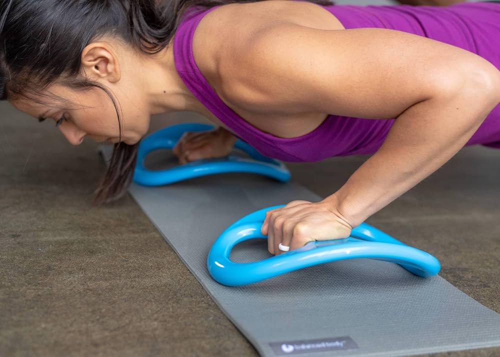 Balanced Body SmartBell Ergonomic Two-Handed Pilates Exercise Weight, Pilates Dumbbell, Exercise Equipment for Home Gym or Pilates Studio Use