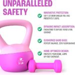 Soft Kettlebells, Serenilite Kettlebell Sets, Kettle Bell Sets for Women & Men, Safe Strength Training Kettlebells, Kettlebell Weights for Home Workouts & More.
