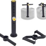 Adjustable Kettlebell Handle,Heavy Duty Kettlebell Handle for Plates,Loading Pin with Double D-bar and T-bar for Olympic Weight Plates