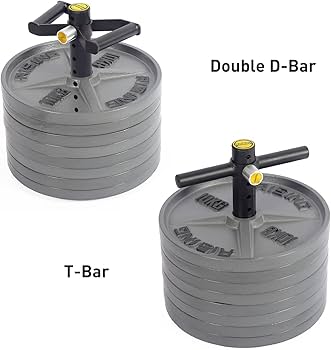 Adjustable Kettlebell Handle,Heavy Duty Kettlebell Handle for Plates,Loading Pin with Double D-bar and T-bar for Olympic Weight Plates