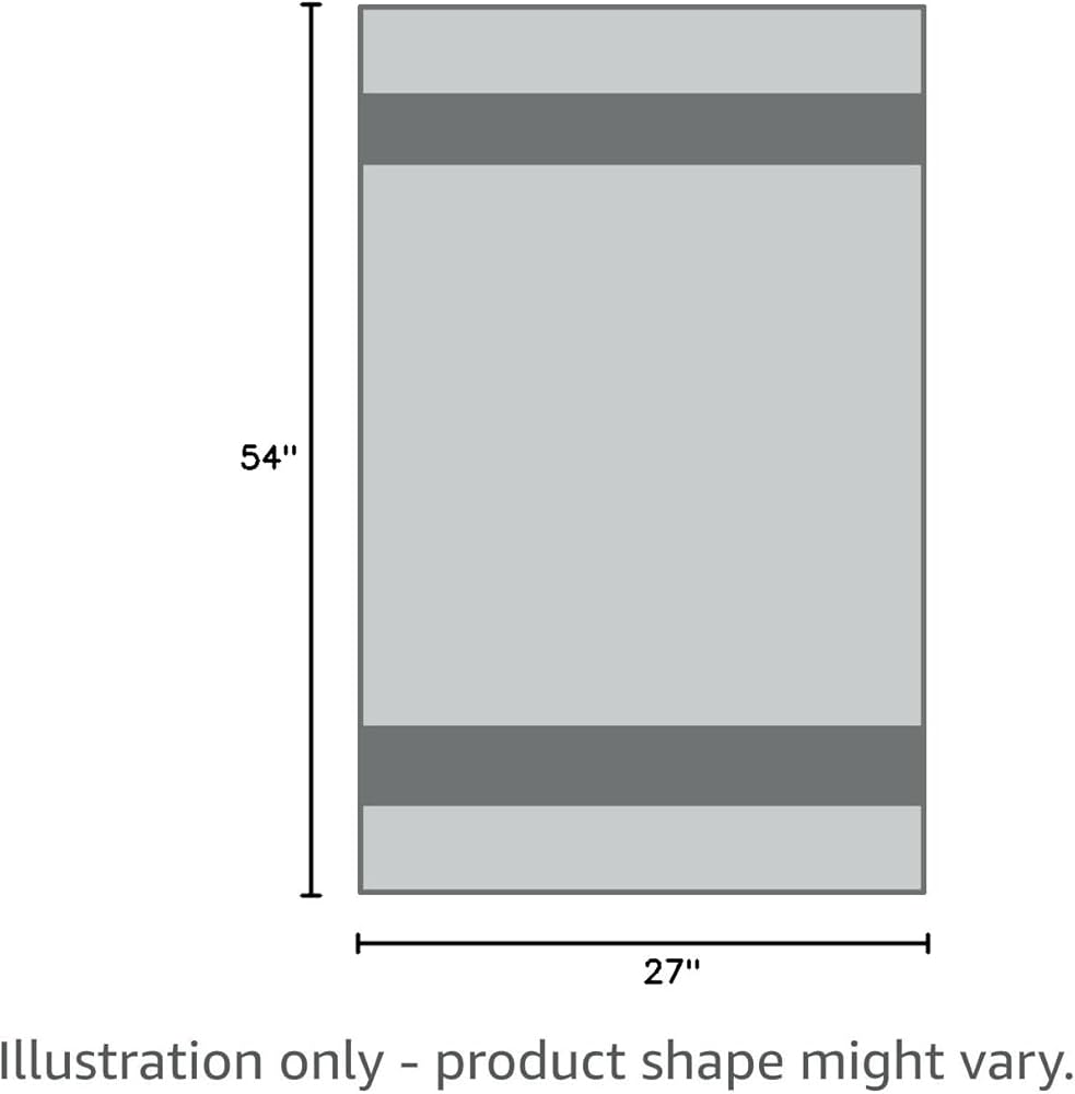 American Soft Linen Luxury 4 Piece Bath Towel Set, 600 GSM 100% Cotton Turkish Bath Towels for Bathroom, 27×54 in Large Bathroom Shower Towels, Dark Gray