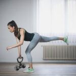 Convert Dumbbells into Kettlebell by SEWD – Adjustable Weights & Up to 220LB Capacity Kettlebell Handle for Weight Lifting, 90-Degree Rotating Handle, Compatible with Dumbbells (max 1.5″ handle diameter, min 4.5″ handle length）