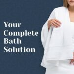 Luxury White Bath Towel Set of 8 Pieces – 100% Turkish Cotton 700 GSM Highly Absorbent Towels for Bathroom, 2 Bath Towels, 2 Hand Towels, 4 Washcloths