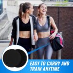 Wettarn 24 Pcs Core Sliders for Working Out Abdominal Exercise Gliding Discs Dual Sided Workout Disc Fitness Sliders Exercise Gear for Gym Floors Training Abdominal Core Strength