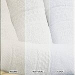 Utopia Towels 8 Piece Luxury Towel Set – Majestic Plush, Super Absorbent & Quicker-to-Dry, Thick 100% Ring Spun Cotton Towels for Bathroom, Spa & Hotel – 2 Bath, 2 Hand, 4 Washcloths, White