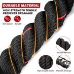 HPYGN Jump Rope, Weighted Jump Rope for Men women, 2.8lb 3.8lb 5lb Heavy Skipping Rope for Exercise, Adult Jumpropes for Home Workout, Improve Strength and Building Muscle,Total Body Workout Equipment