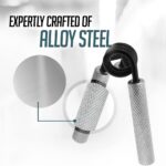 Logest Metal Hand Grip Set, 100LB-350LB 6 Pack 50LB-350LB 7 Pack No Slip Heavy-Duty Grip Strengthener with Gift Box, Great Wrist & Forearm Hand Exerciser, Home Gym, Hand Gripper Grip Strength Trainer