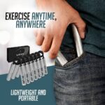 Logest Metal Hand Grip Set, 100LB-350LB 6 Pack 50LB-350LB 7 Pack No Slip Heavy-Duty Grip Strengthener with Gift Box, Great Wrist & Forearm Hand Exerciser, Home Gym, Hand Gripper Grip Strength Trainer