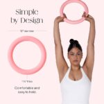 Bala Power Ring, 2-in-1 Kettlebell & Dumbbell, 10lb – Full Body Home Gym Workout Equipment for Strength Training, HIIT, Pilates, & Aerobics Exercises – Fitness Equipment for Working Out