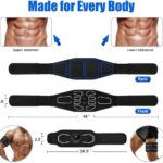 MarCoolTrip MZ Electronic Muscle Stimulator, Abs Stimulator Muscle Toner, Ab Machine Trainer for All Body, Fitness Strength Training Workout Equipment for Men and Women