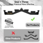 LAT Pull Down Bar with 6 Ergonomic Handles, Neutral Grip LAT Pulldown Attachments for Whole Back Training, Wide Grip LAT Pulldown Bars for Home Gym Cable