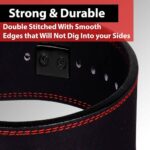 IBRO Powerlifting Lever Gym Belt – Power 8MM, 10MM or 13MM Extreme Heavy Duty Genuine Leather Belts – Squats Deadlifts Bodybuilding Weight Lifting IPF Power Lifting Strongman for Men