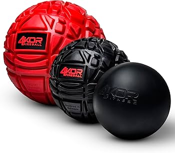4KOR Massage Balls for Trigger Point Therapy – Myofascial Release Ball – Muscle Relief for Back, Neck, Shoulder, Foot Pain – Fitness Massage Balls for Mobility – Deep Tissue Release Ball