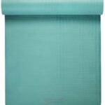 Gaiam Gaiam Essentials 2/5″ Thick (10mm) Yoga & Pilates, Fitness & Exercise Mat with Easy-Cinch Carrier Strap Cusion Support For Fitness and Gym Workouts