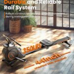 YOSUDA Magnetic/Water Rowing Machine for Home – Rower Machine Use with Bluetooth, App Supported, Rowing Machine for Beginners to Athletes, Comfortable Seat Cushion