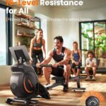 YOSUDA Magnetic/Water Rowing Machine for Home – Rower Machine Use with Bluetooth, App Supported, Rowing Machine for Beginners to Athletes, Comfortable Seat Cushion