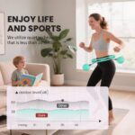 Weighted Infinity Exercise Hoop – 64in 30 Links Smart Hoop for Adult Weight Loss, Plus Size Low-Impact Fitness Hoop for Beginners & Women​