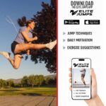 Elite Jumps Adjustable Jump Rope – 6mm PVC Training Rope for Fitness & Cardio | Indoor/Outdoor Skipping Rope with Unbreakable Handles, Non-Kinking Cord & Smooth Rotation for Boxing & Strength