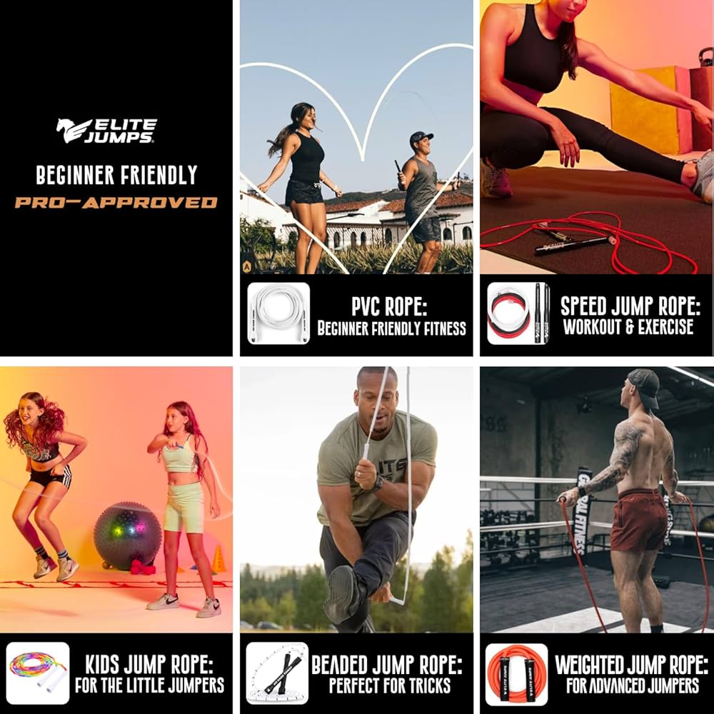 Muay Thai 3.0 Weighted Jump Rope for Men & Women – Professionally Designed for High-Intensity Training | Muay Thai, MMA & Fitness Jump Rope – Full Body Workout Weighted Rope