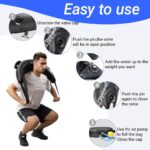 Heavy Aqua Bags-Water weight Bag 38-66Ibs – Ultimate Core Water Weights Aqua Ball-Adjustable Workout Sandbag Alternative for Full Body Exercise, Portable Stability Fitness & Balance Trainer Equipment