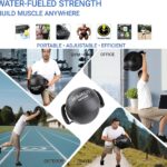 Heavy Aqua Bags-Water weight Bag 38-66Ibs – Ultimate Core Water Weights Aqua Ball-Adjustable Workout Sandbag Alternative for Full Body Exercise, Portable Stability Fitness & Balance Trainer Equipment