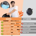 Heavy Aqua Bags-Water weight Bag 38-66Ibs – Ultimate Core Water Weights Aqua Ball-Adjustable Workout Sandbag Alternative for Full Body Exercise, Portable Stability Fitness & Balance Trainer Equipment