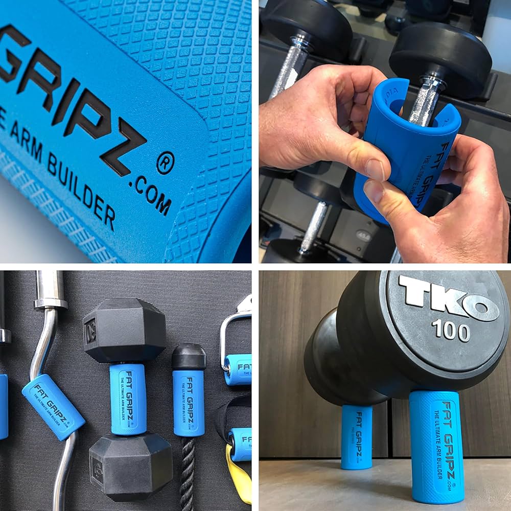 Fat Gripz Pro – Thick Grips For Increased Muscle Fiber Activation (Winner Of 3 Men’s Health Magazine Awards