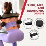 Bellabooty Premium Hip Thrust Belt – Adjustable Exercise Belt for Glutes & Squats, Hip Thrust Pad for Comfort, Versatile Gym Equipment for Home – Weightlifting Belt Support for Women