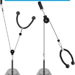 4.5 4.5 out of 5 stars (3,275) LFJ LAT Pull Down and Lift Weight Pulley System Cable Machine Pulley Attachment for Triceps Pull Down, Biceps Curl, Back, Forearm, Shoulder Home Gym Equipment