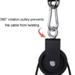 4.5 4.5 out of 5 stars (3,275) LFJ LAT Pull Down and Lift Weight Pulley System Cable Machine Pulley Attachment for Triceps Pull Down, Biceps Curl, Back, Forearm, Shoulder Home Gym Equipment