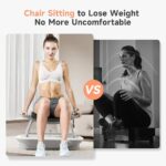 Wonder Core Rock N Fit – Vibration Plate Exercise Machine, Whole Body Vibration Platform with Seat, Body Shaker for Weight Loss, Lymphatic Drainage, Recovery, Home Fitness Equipment