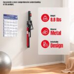 Cable Machine Home Gym, Wall-Mount Exercise & Workout Equipment with Adjustable Resistance, Compact Fitness Equipment, Multi-Functional Trainer for Full Body Strength, Toning, Rehab Training