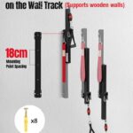 Cable Machine Home Gym, Wall-Mount Exercise & Workout Equipment with Adjustable Resistance, Compact Fitness Equipment, Multi-Functional Trainer for Full Body Strength, Toning, Rehab Training