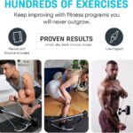 Bullworker Bow Classic 36″ Isometric Exercise Equipment, Portable Strength Training at Home Gym Equipment for Back, Shoulder, Chest, Biceps, Abs, Arm, Ab Workout, All in One Exerciser for Men & Women