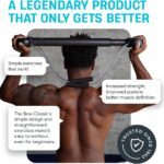 Bullworker Bow Classic 36″ Isometric Exercise Equipment, Portable Strength Training at Home Gym Equipment for Back, Shoulder, Chest, Biceps, Abs, Arm, Ab Workout, All in One Exerciser for Men & Women