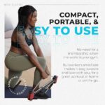 Bullworker Bow Classic 36″ Isometric Exercise Equipment, Portable Strength Training at Home Gym Equipment for Back, Shoulder, Chest, Biceps, Abs, Arm, Ab Workout, All in One Exerciser for Men & Women